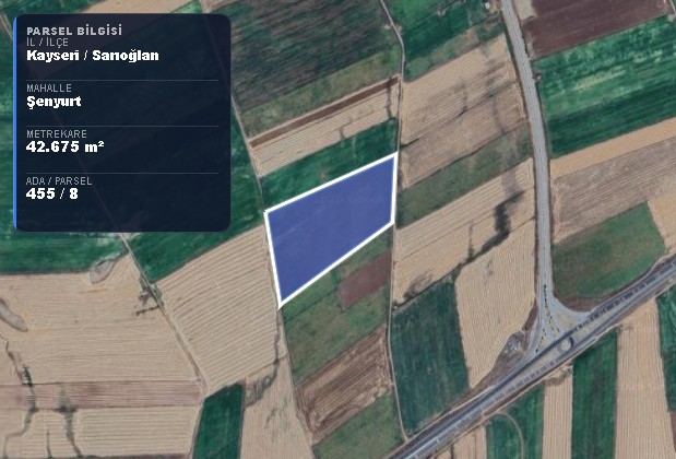 sarıoğlan merkez de sulu tarla